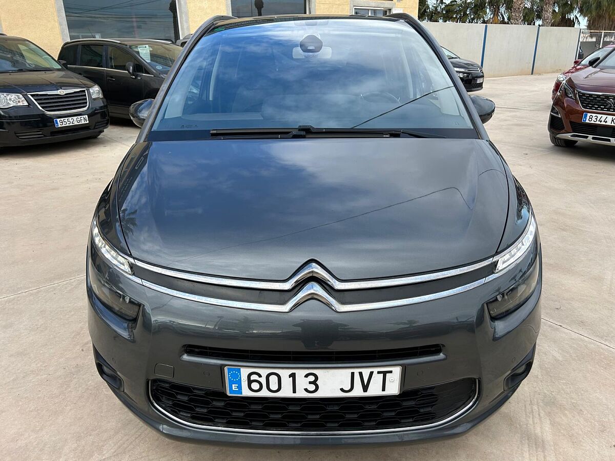 CITROEN C4 GRAND PICASSO 2.0 BLUE HDI AUTO SPANISH LHD IN SPAIN 95K 7 SEATS 2014